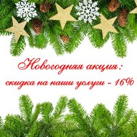 Новогодние скидки на наши услуги