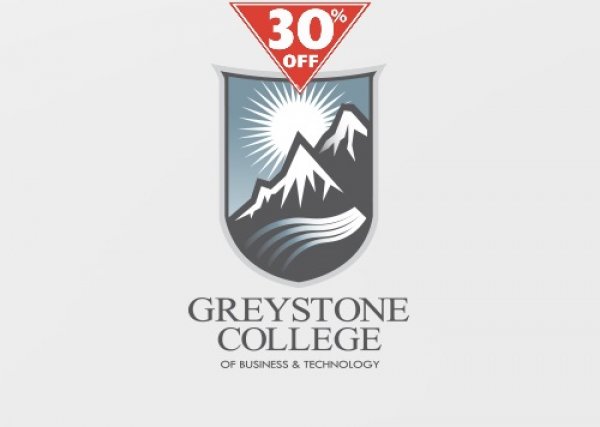 Скидка в размере 30% от стоимости обучения в колледже Грейстоун Greystone College в Канаде
