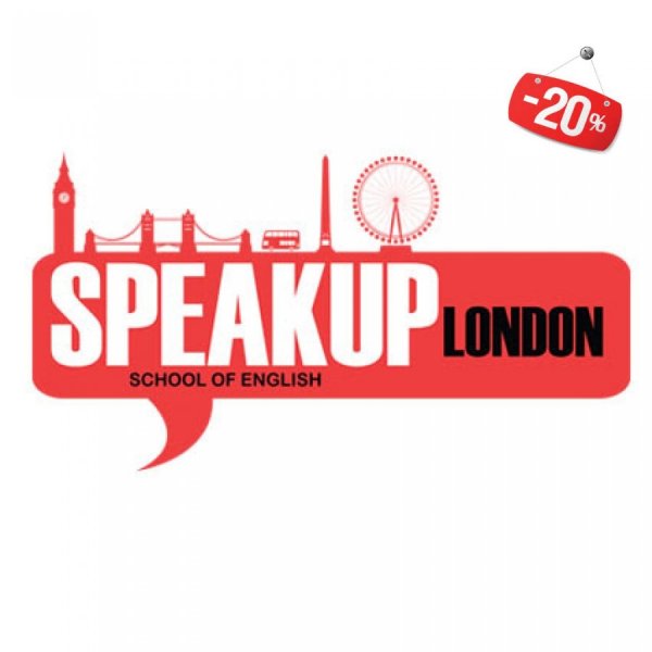 Скидка 20% на курсы английского языка в школе Speak Up London!