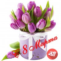 С 8 Марта дорогие наши дамы!